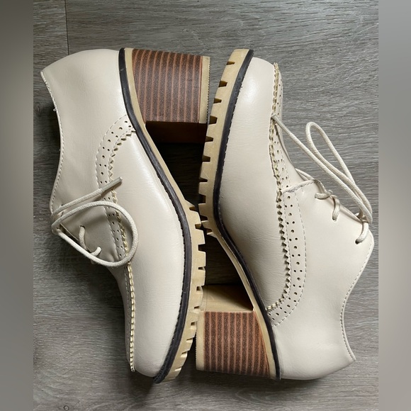 Chunky Heel Loafer - Picture 1 of 3